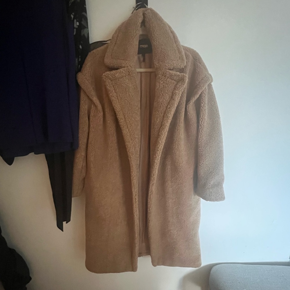 Maje Teddy Coat